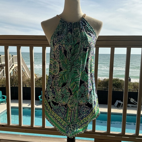 Lilly Pulitzer Bowen Halter Tank - Picture 8 of 12